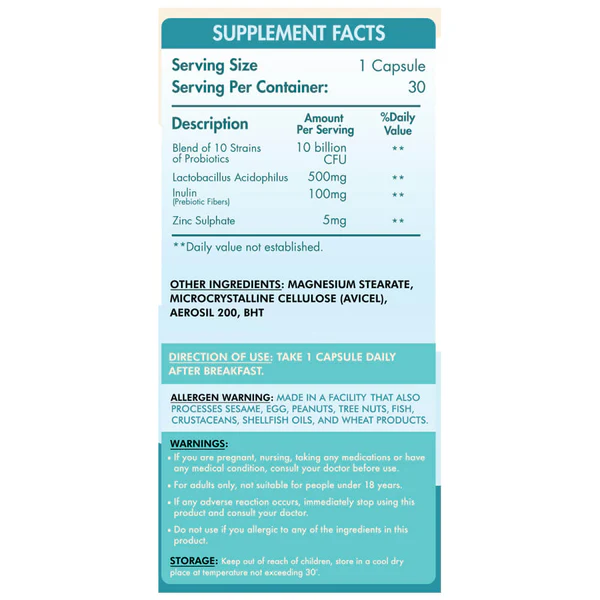 10 Billion Probiotics - Image 3