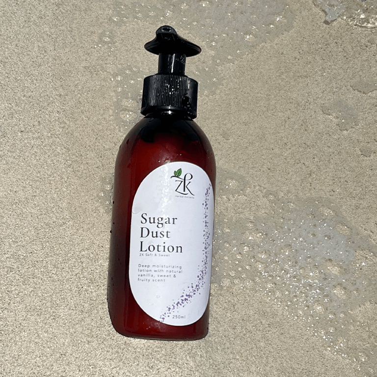 ZK Soft and Sweet – Sugar Dust lotion 250 mL - Image 4
